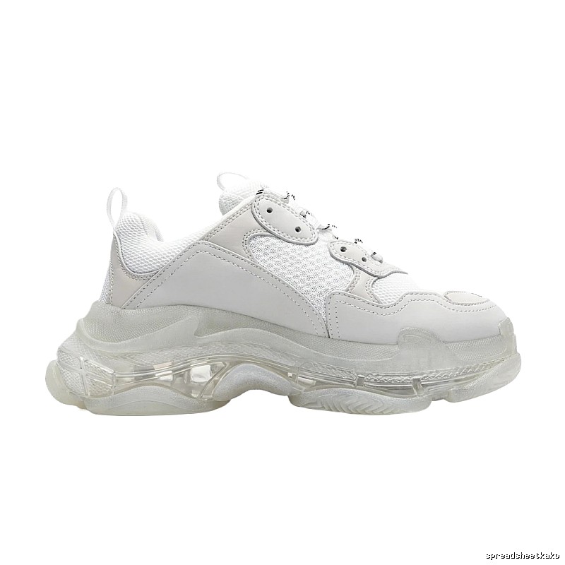 Balenciaga dad-style white shoes