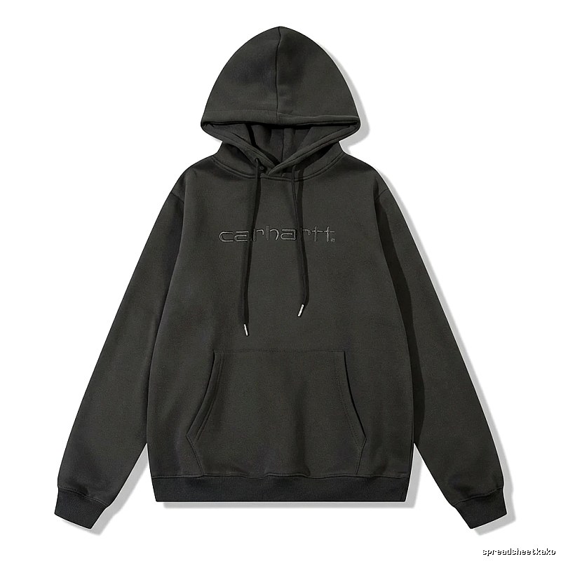 Carhartt basic black hoodie