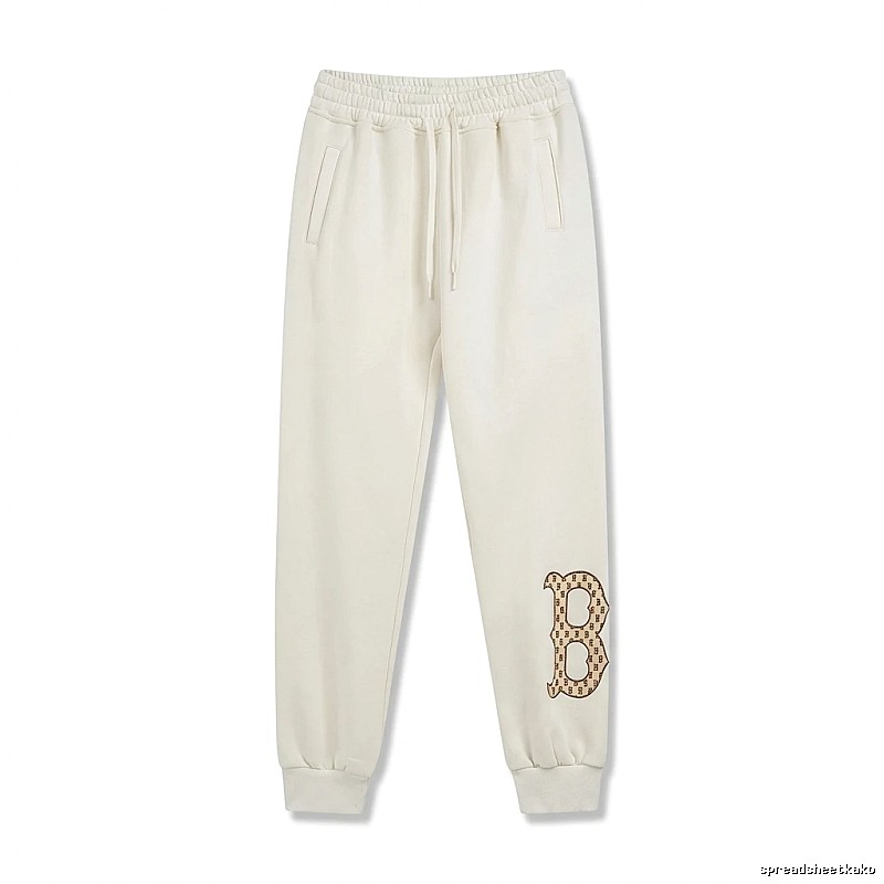 MLB casual style off-white sweatpants