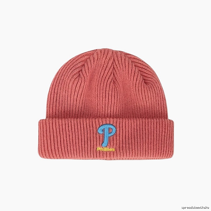 MLB Philadelphia team simple style pink hat