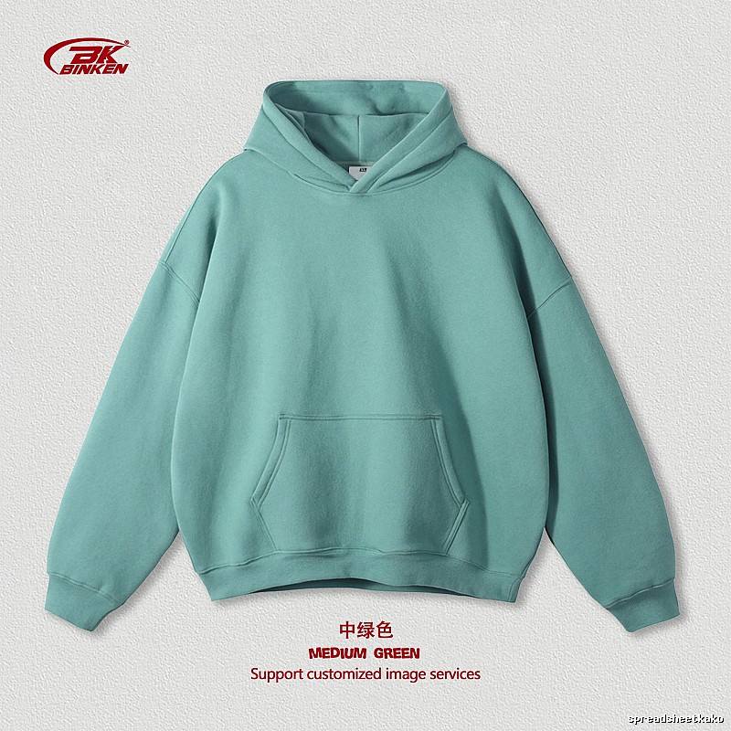 Premium Style Pullover hoodie Navy Blank Kangaroo for Resort Outfits