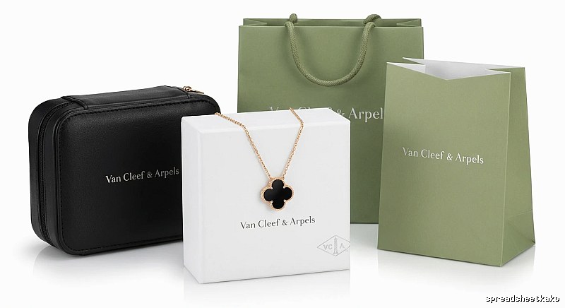 Van Cleef & Arpels Alhambra Rose Gold Necklace