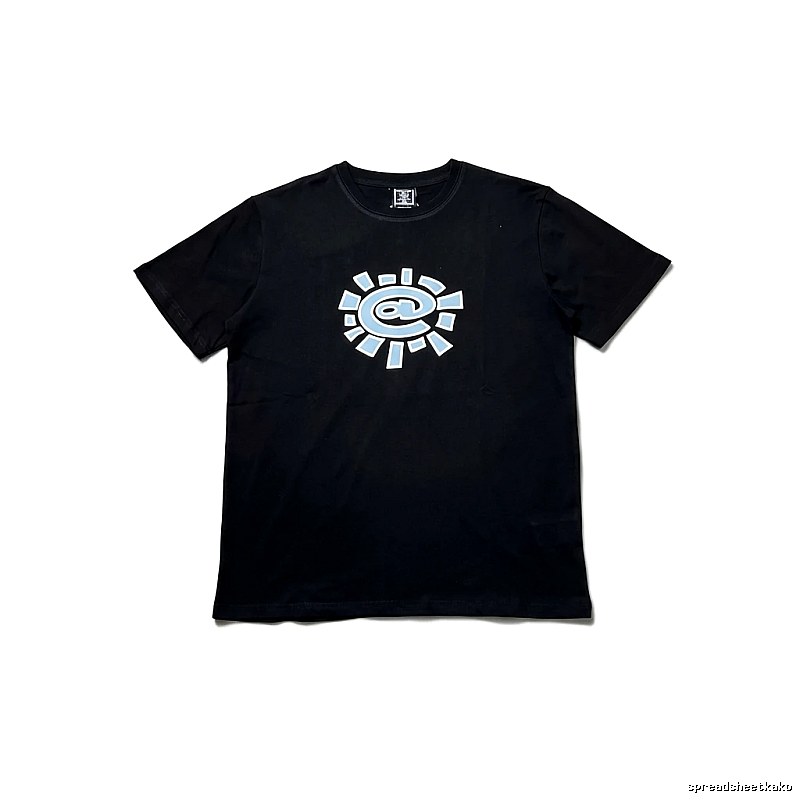 ADWYSD Sun Pattern Black T-shirt