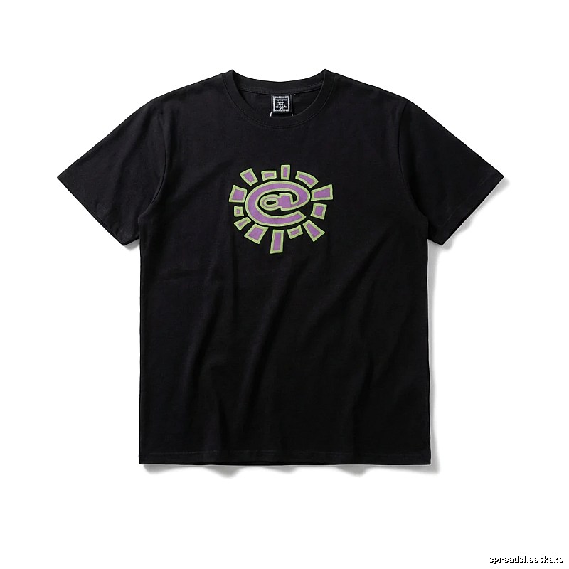 ADWYSD Trendy Brand Printed Black T-shirt