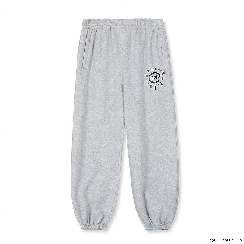 ADWYSD trendy casual style gray sweatpants
