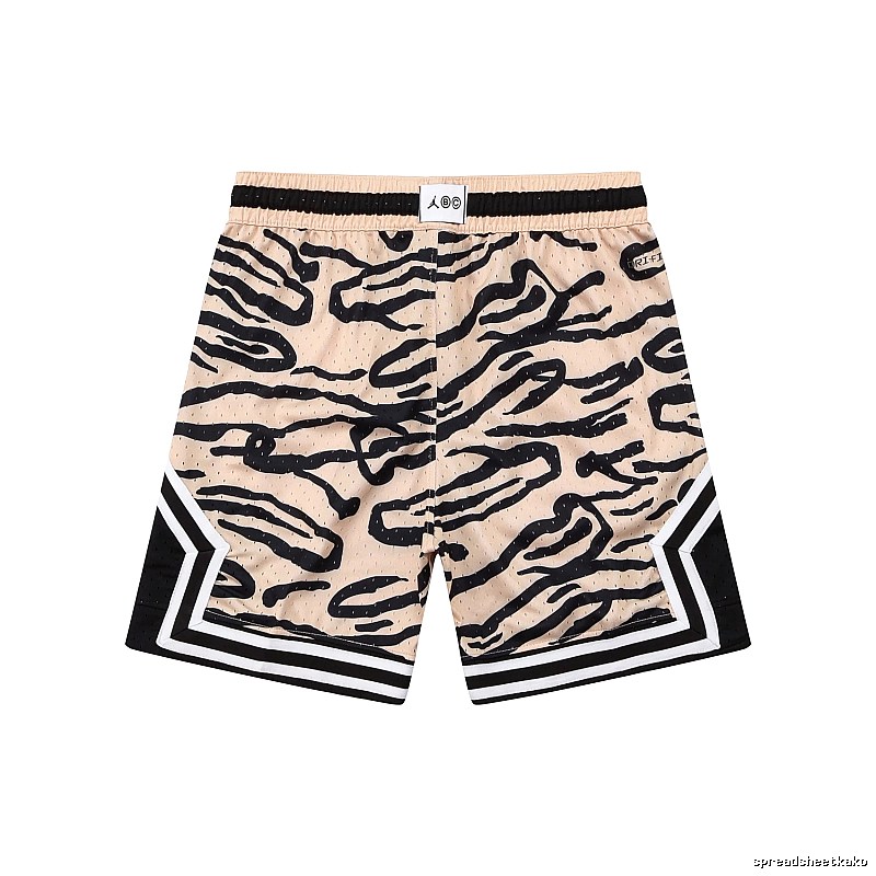 AJ Tiger Stripe Sports Shorts