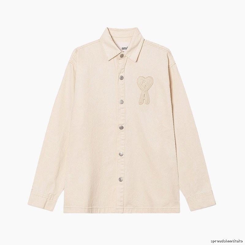 AMI Embroidered Love Style Shirt