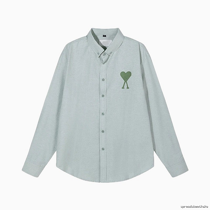 AMI Love Simple Style Grey Shirt