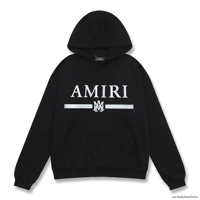 AMIRI classic black hoodie