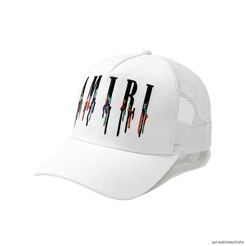 AMIRI Graffiti Style White Hat