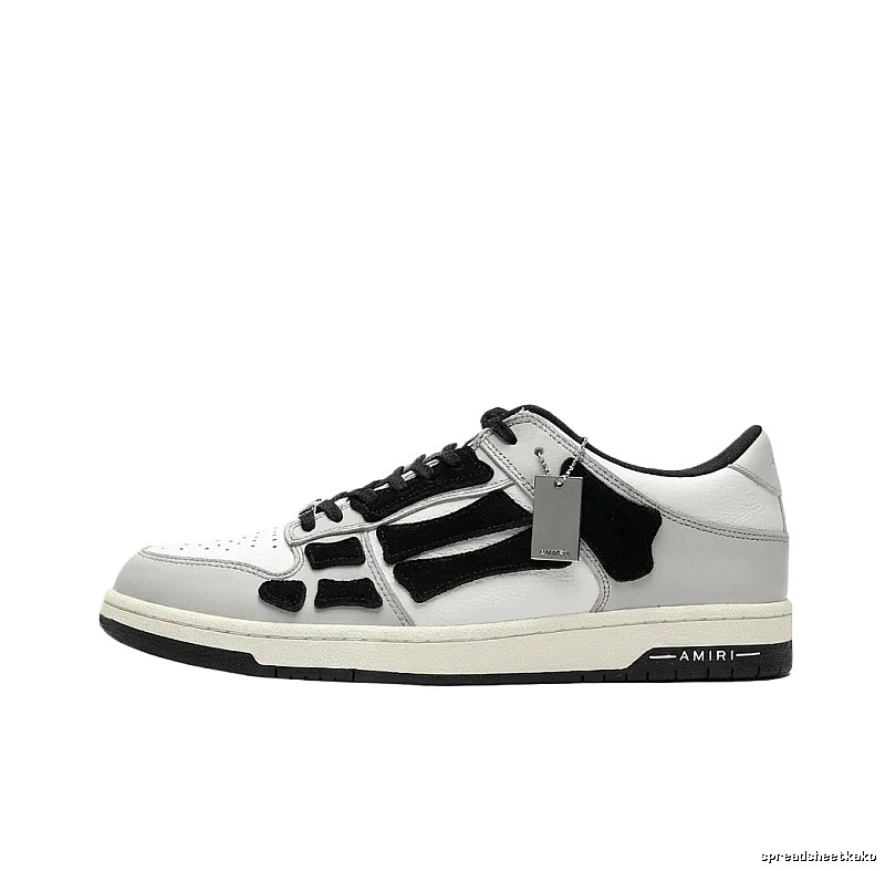 AMIRI Retro Black and White Sneakers