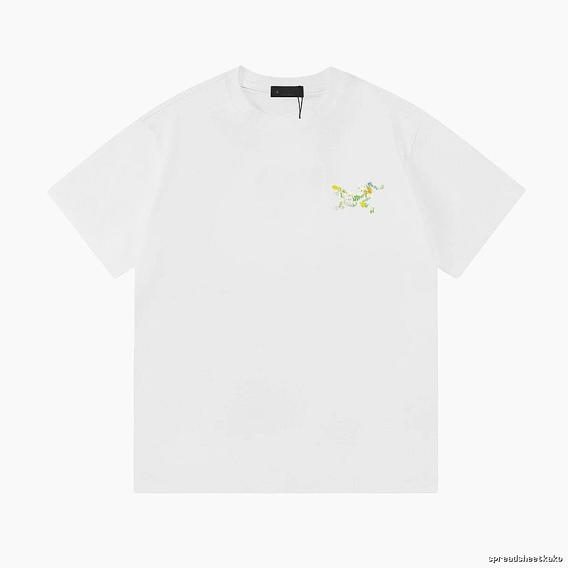Arc'teryx Floral Print Outdoor Style White T-Shirt