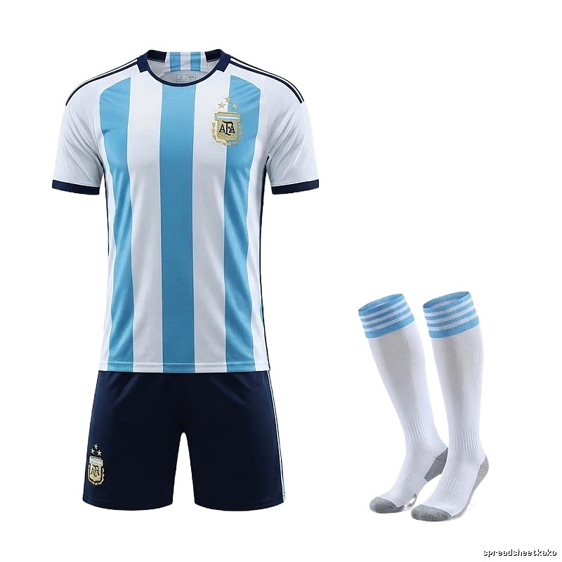 Argentina blue and white sportswear suit
