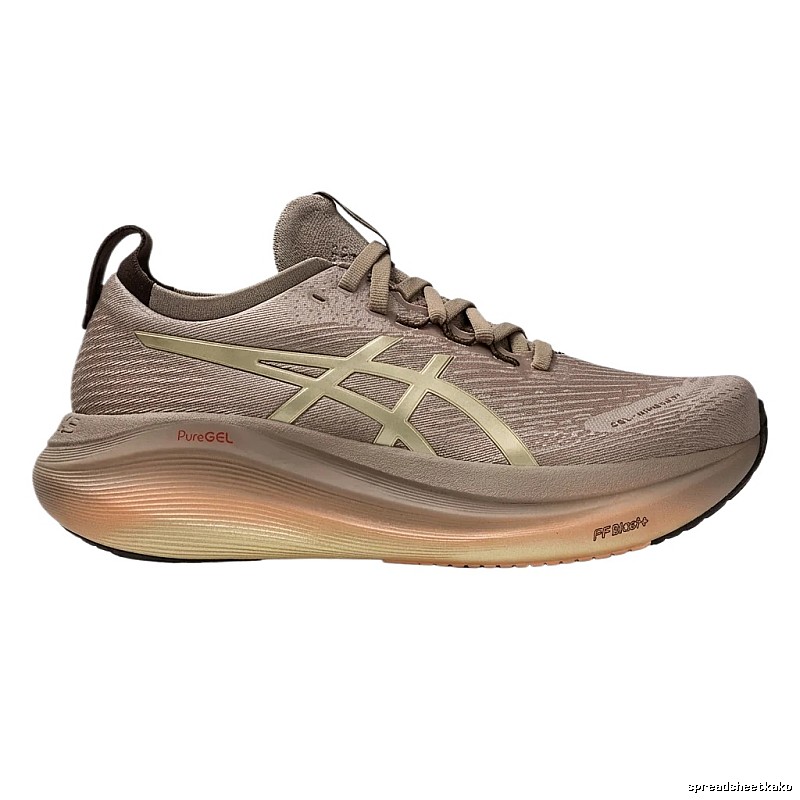 ASICS PureGEL Retro Brown Shoes