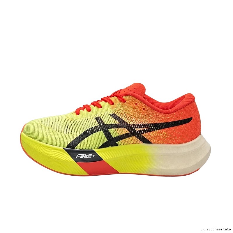 ASICS Racing Style Orange-Yellow Running Shoes