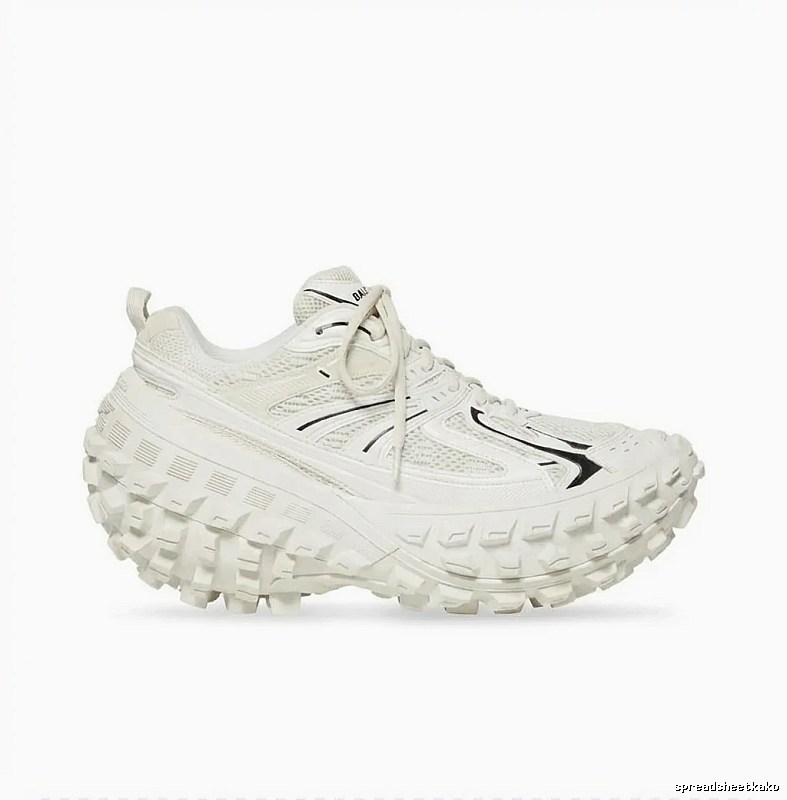 Balenciaga dad-style white shoes