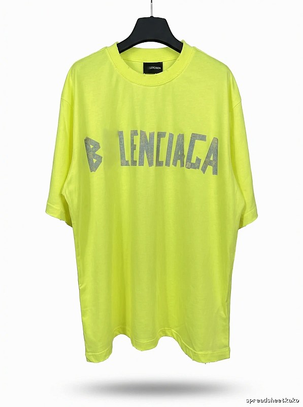 Balenciaga fluorescent style T-shirt