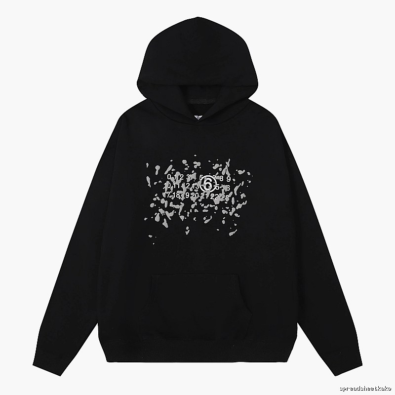 Balenciaga Monogram Logo hoodie Black Pullover Small for Layered Styling