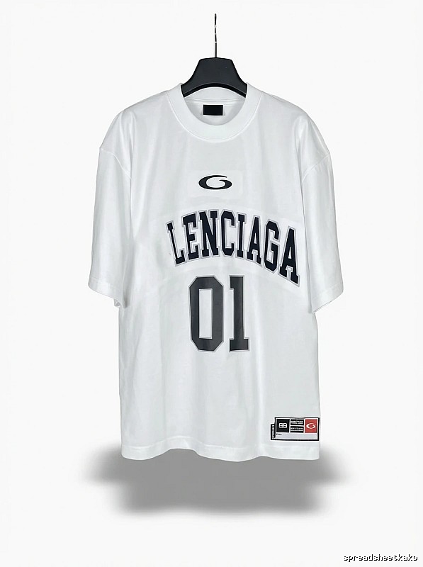 Balenciaga sporty white T-shirt