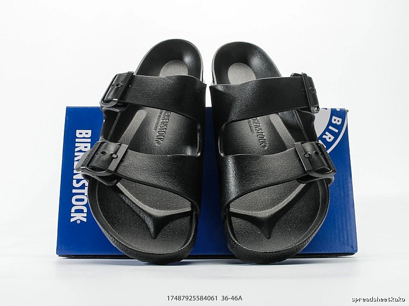 Birkenstock Classic Casual Style Black Slide Sandals