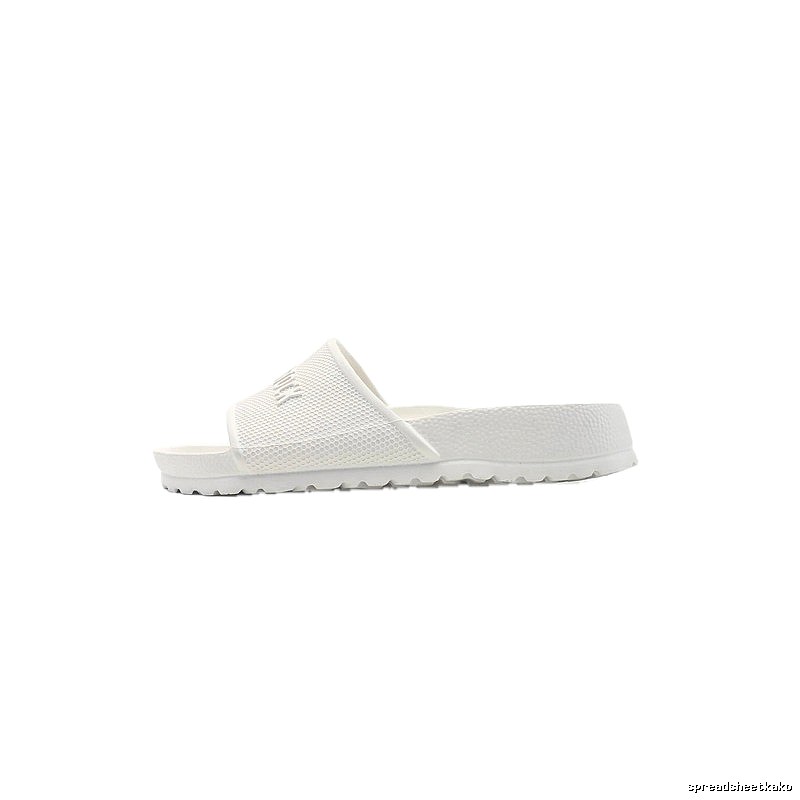 Birkenstock Minimalist Casual Style White Slide Sandals