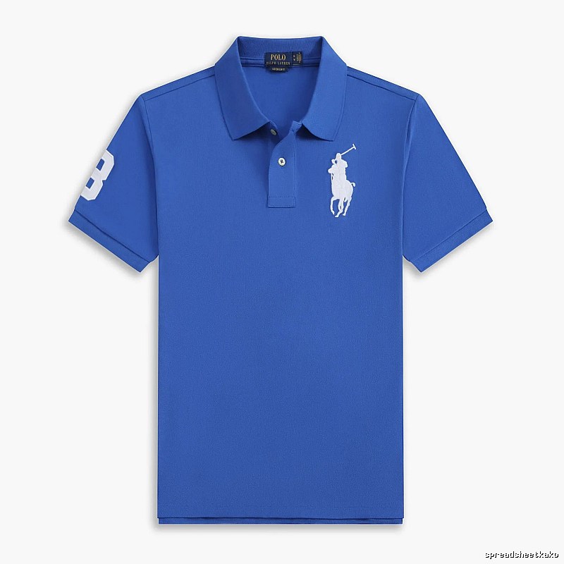 Blue Polo shirts from the Ralph Lauren Polo series.