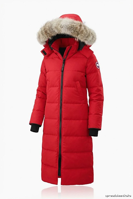 Canada Goose classic red down jacket