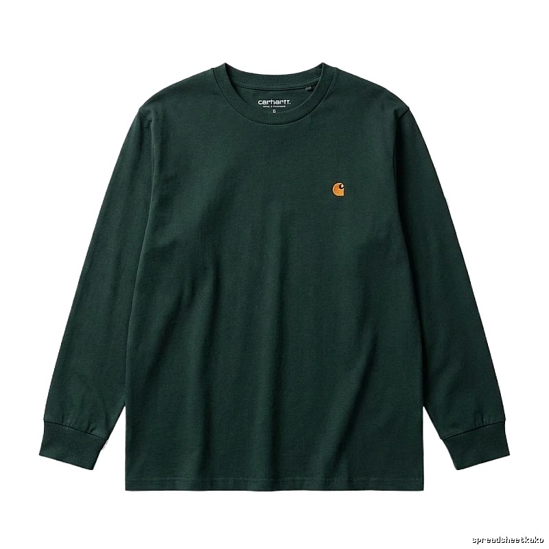 Carhartt basic simple dark green sweatshirt