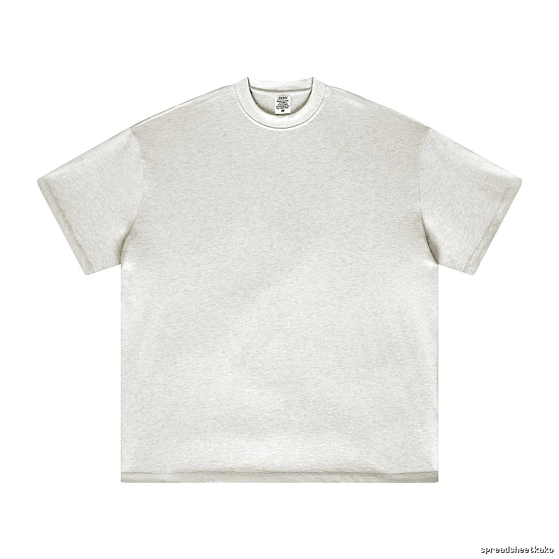 Casual Plain white T-shirt Minimal White Short for Streetwear Looks