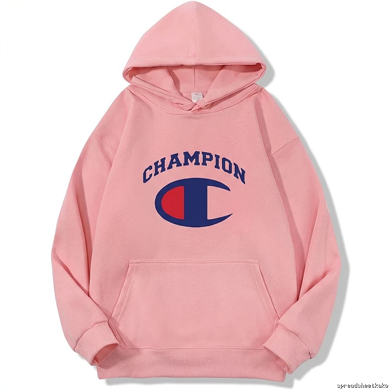 Champion basic pink hoodie
