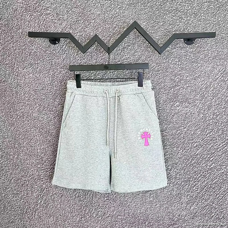 Chrome Hearts casual style grey shorts