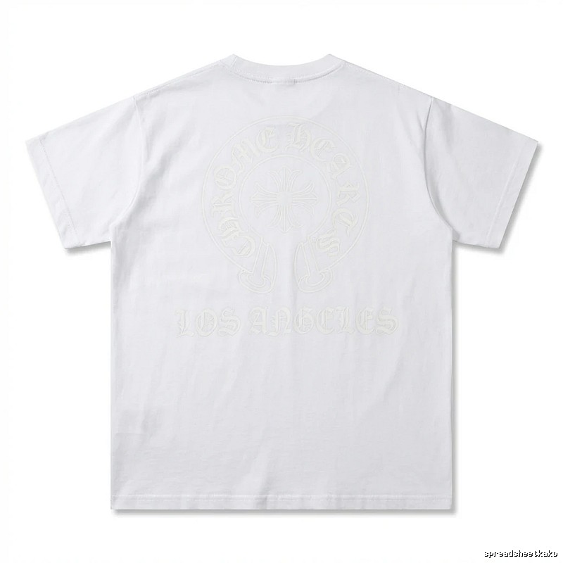 Chrome Hearts Classic Simple White T-shirt