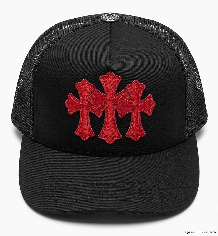 Chrome Hearts Cross Cool Black Hat