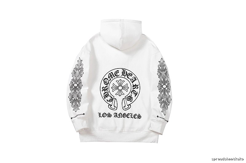 Chrome Hearts Daily Cross graphic hoodie Black Blue Cross for City Outfits