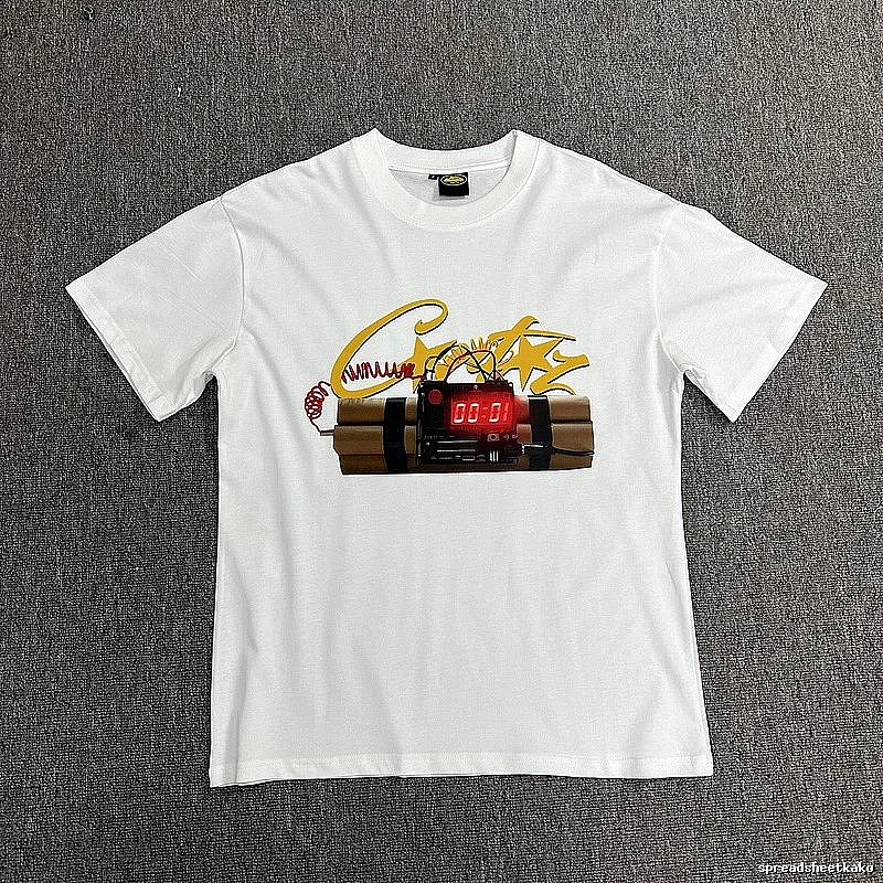 Corteiz Streetwear Logo T-shirt Black Corteiz with Practical Shape