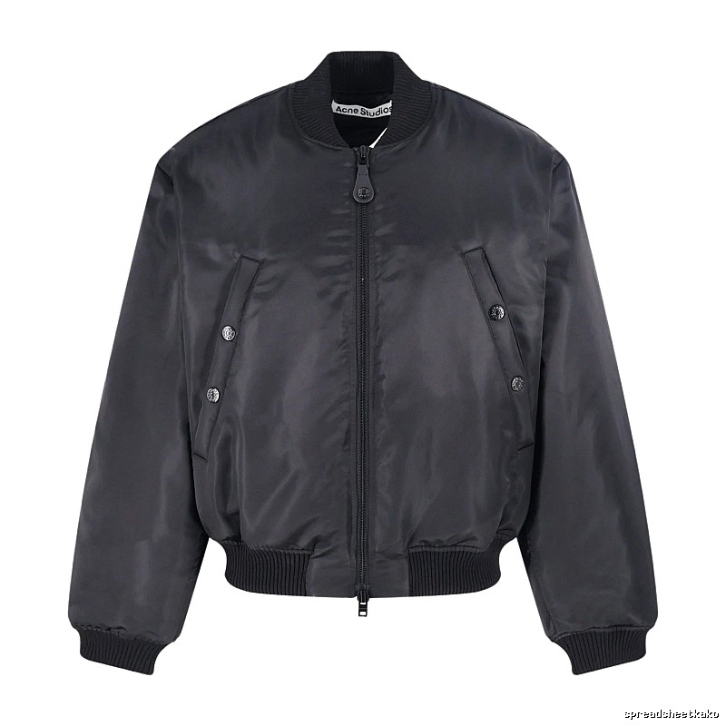 C.P. Bomber Jacket in Charcoal - smooth shell