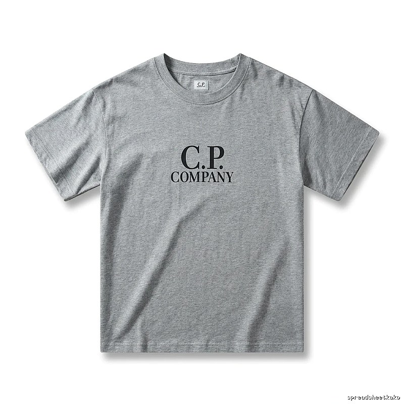 C.P. Simple Style Grey T-shirt