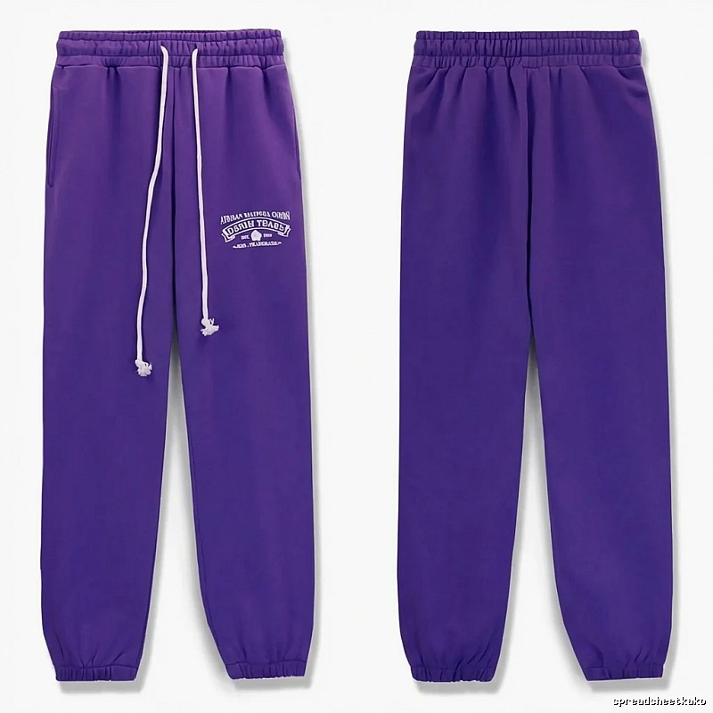 DENIM TEARS Purple Casual Pants