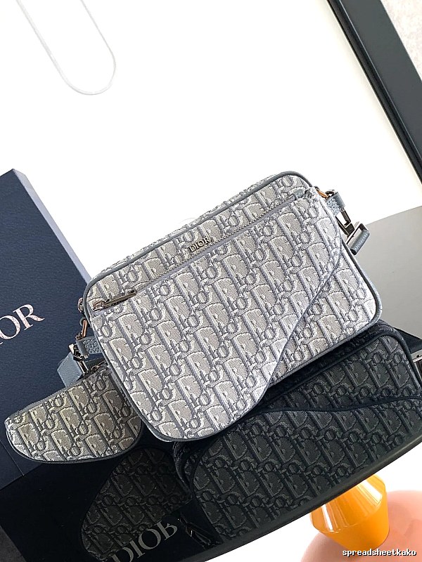 Dior Oblique belt bag Gray Waist