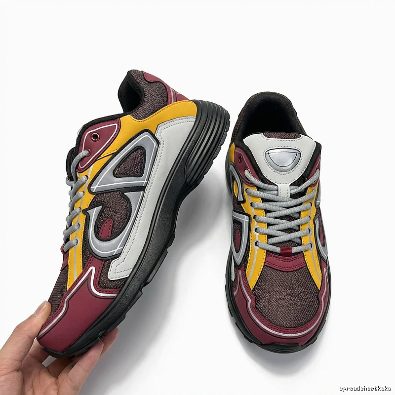 Dior Retro Style Colorful Sports Shoes