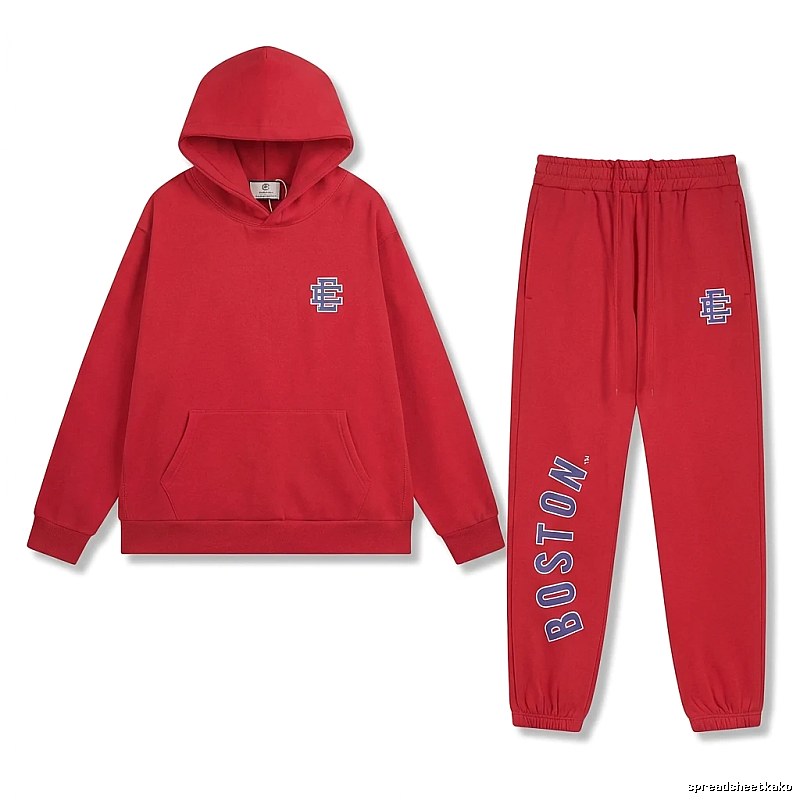 Eric Emanuel sporty red suit/set