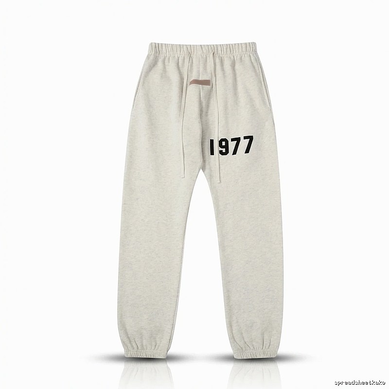 ESSENTIALS 1977 Minimalist Style Grey Pants