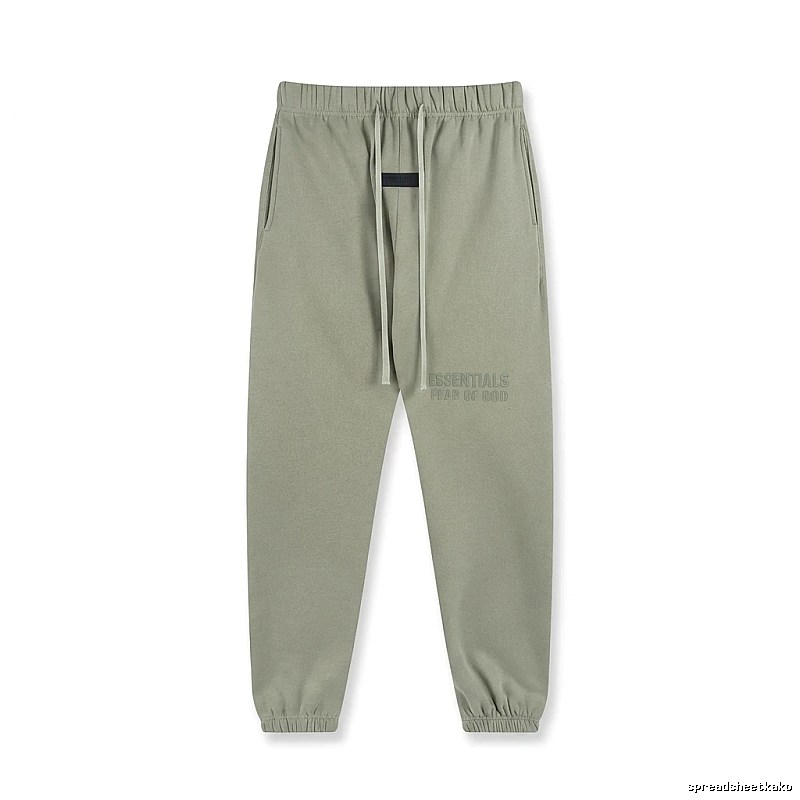 ESSENTIALS Basic Casual Khaki Pants