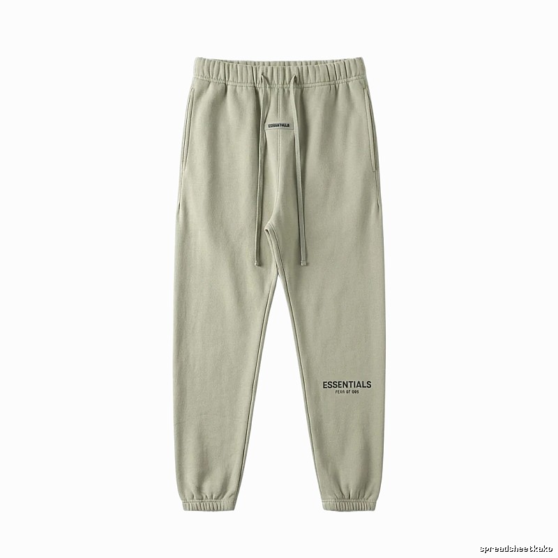ESSENTIALS Basic Casual Khaki Pants