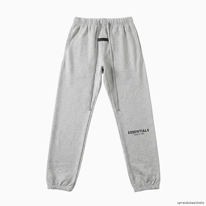 ESSENTIALS casual light gray sweatpants