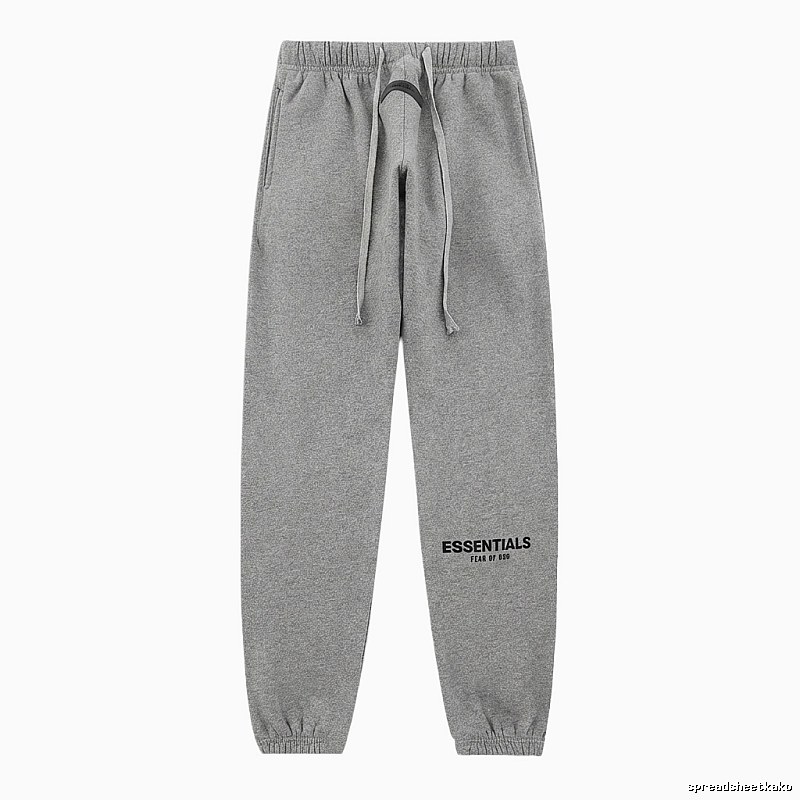 ESSENTIALS casual style grey sweatpants