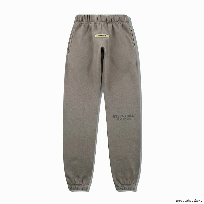 ESSENTIALS Trendy Brand Grey Casual Pants