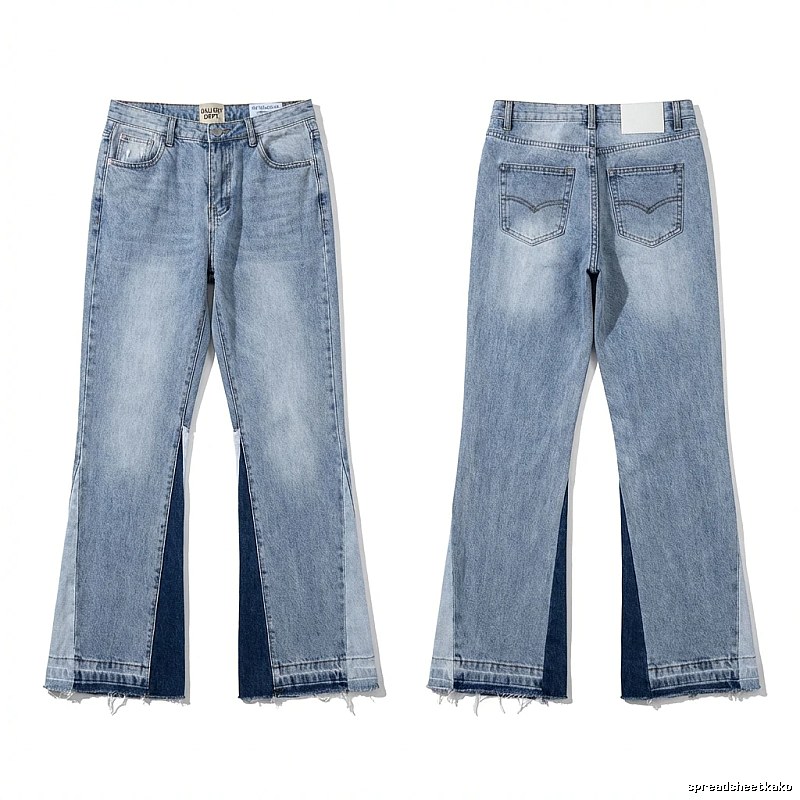 Gallery Dept. distressed light blue jeans