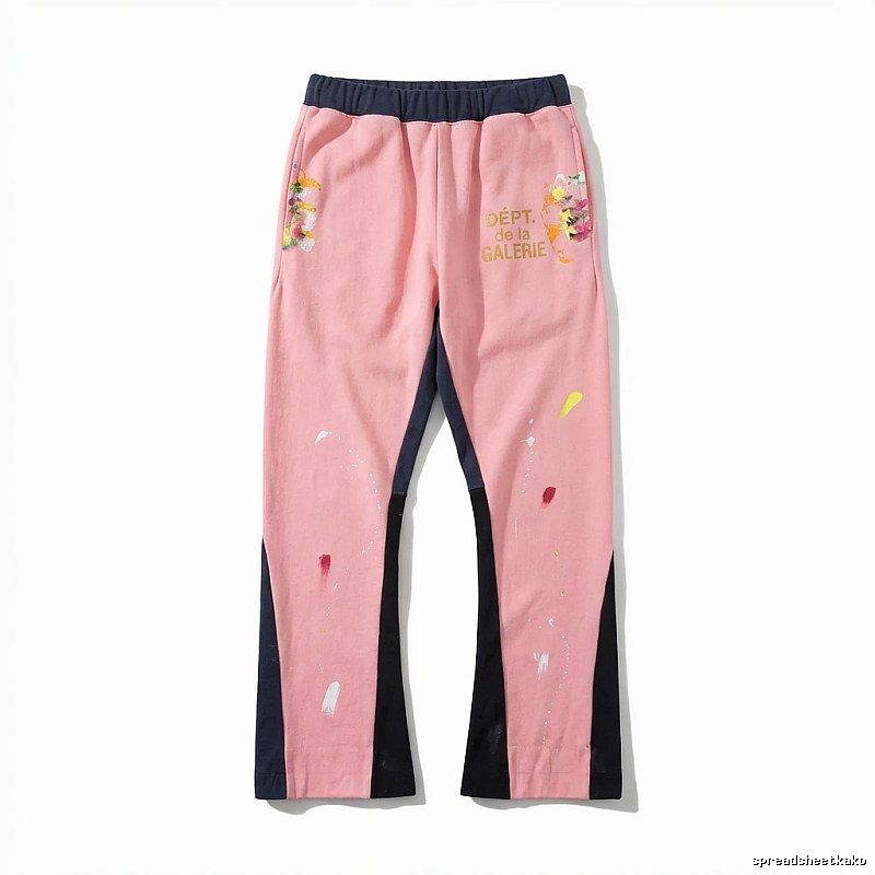 Gallery Dept Graffiti Art Style Pink Pants