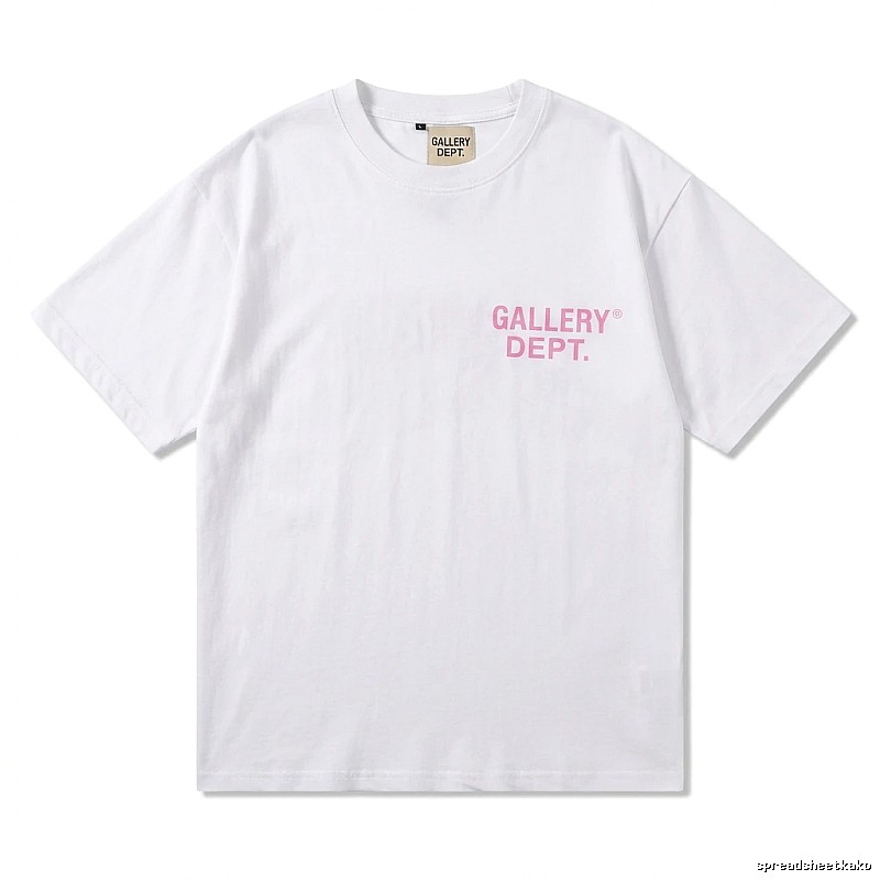 Gallery Dept minimalist style white T-shirt